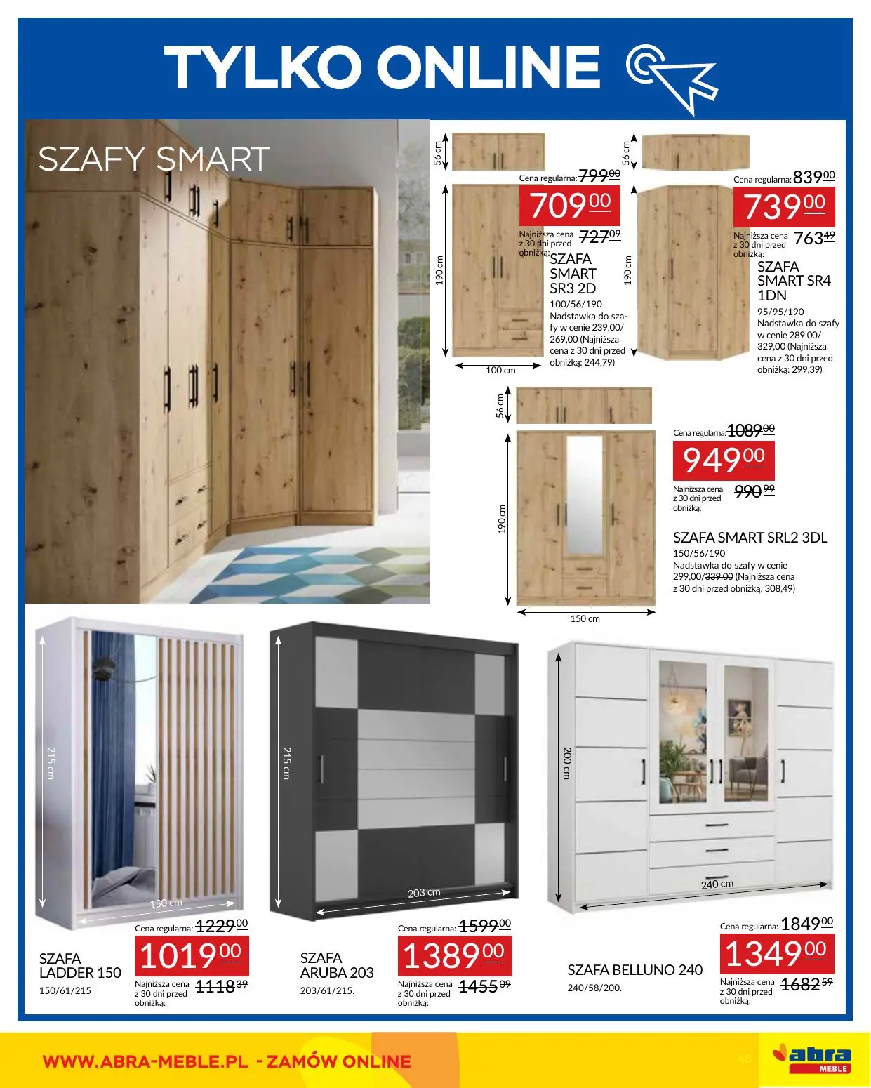 gazetka promocyjna abra meble Moc promocji - Strona 45