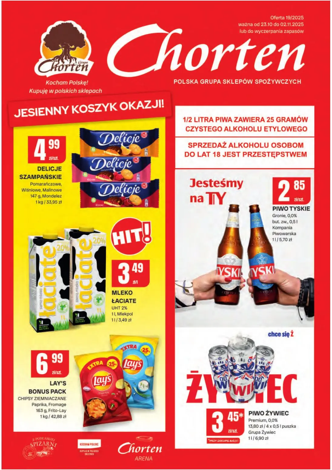 gazetka promocyjna Chorten Dolny Śląsk, Wielkopolska, Zachodniopomorskie, Lubuskie - market - Strona 1