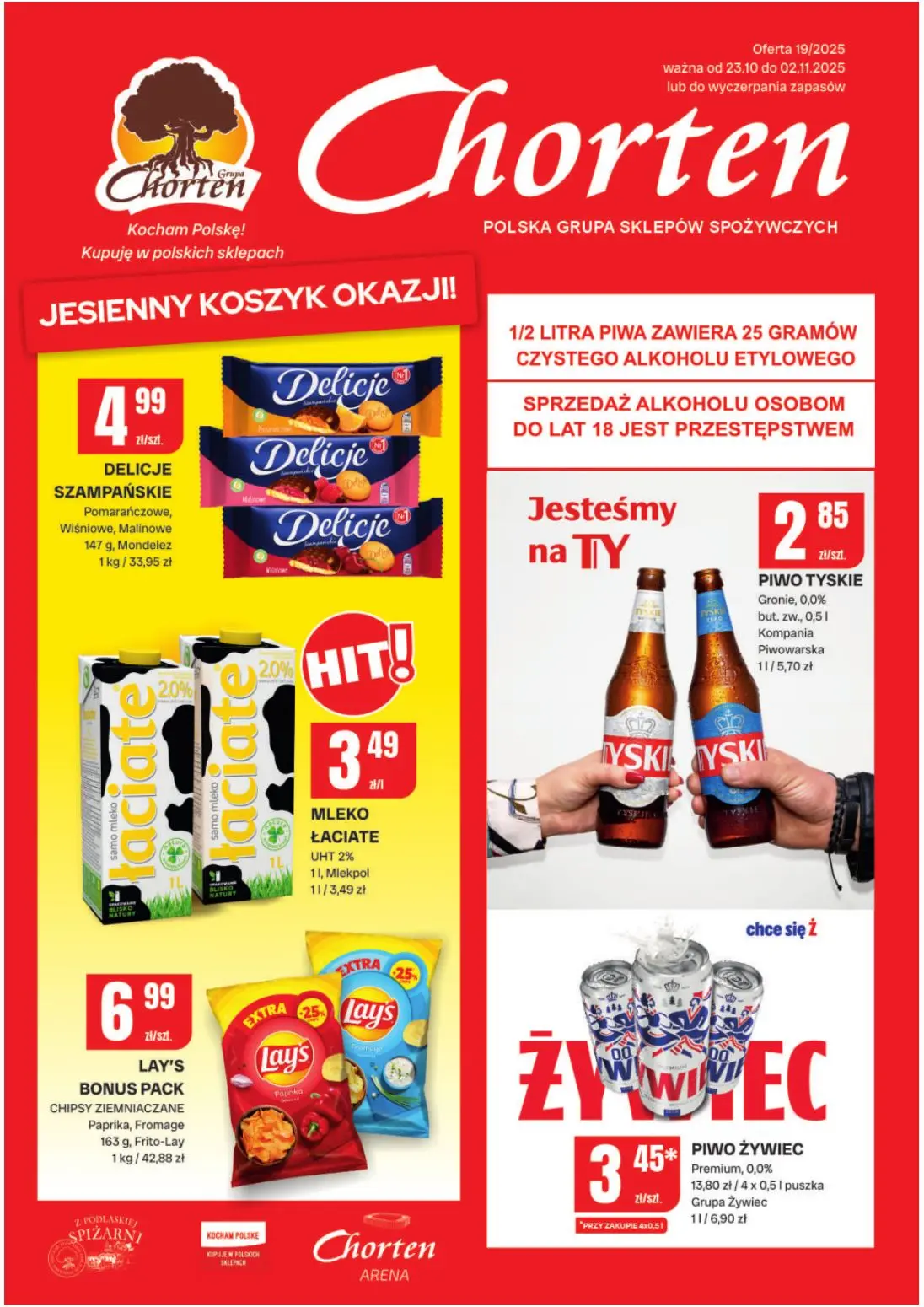 gazetka promocyjna Chorten Ciechanów - minimarket - Strona 1