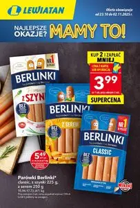 Gazetka promocyjna LEWIATAN, ważna od 2025-10-23 do 2025-11-02.