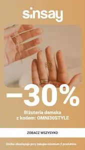 Gazetka promocyjna Sinsay, ważna od 2025-10-27 do 2025-11-02.