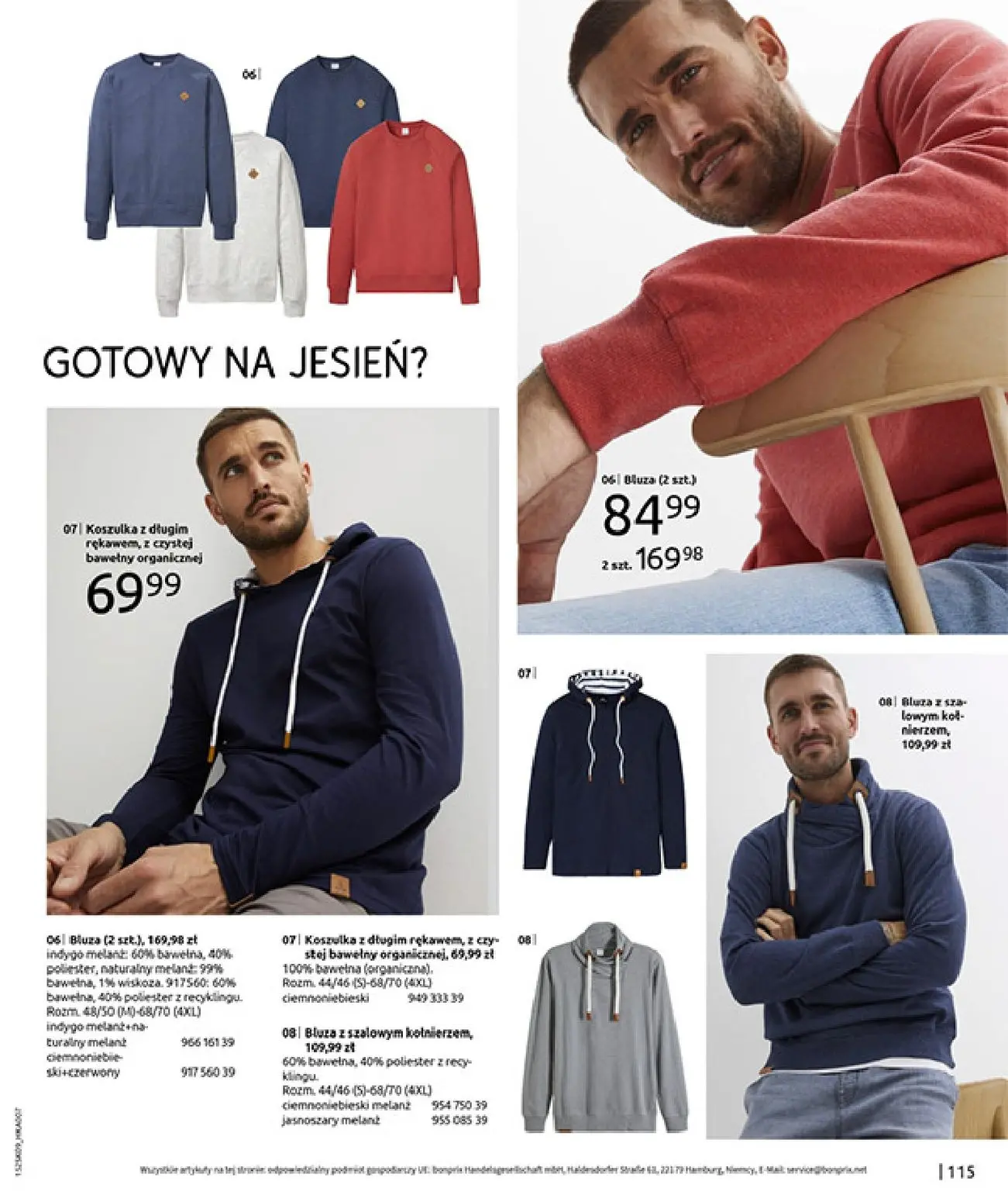 gazetka promocyjna bonprix PRZYTULNY SEZON PRZEJŚCIOWY - Strona 117