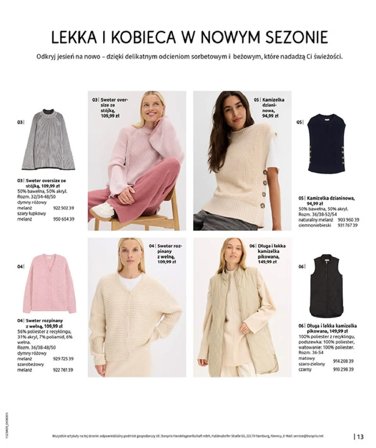 gazetka promocyjna bonprix PRZYTULNY SEZON PRZEJŚCIOWY - Strona 15