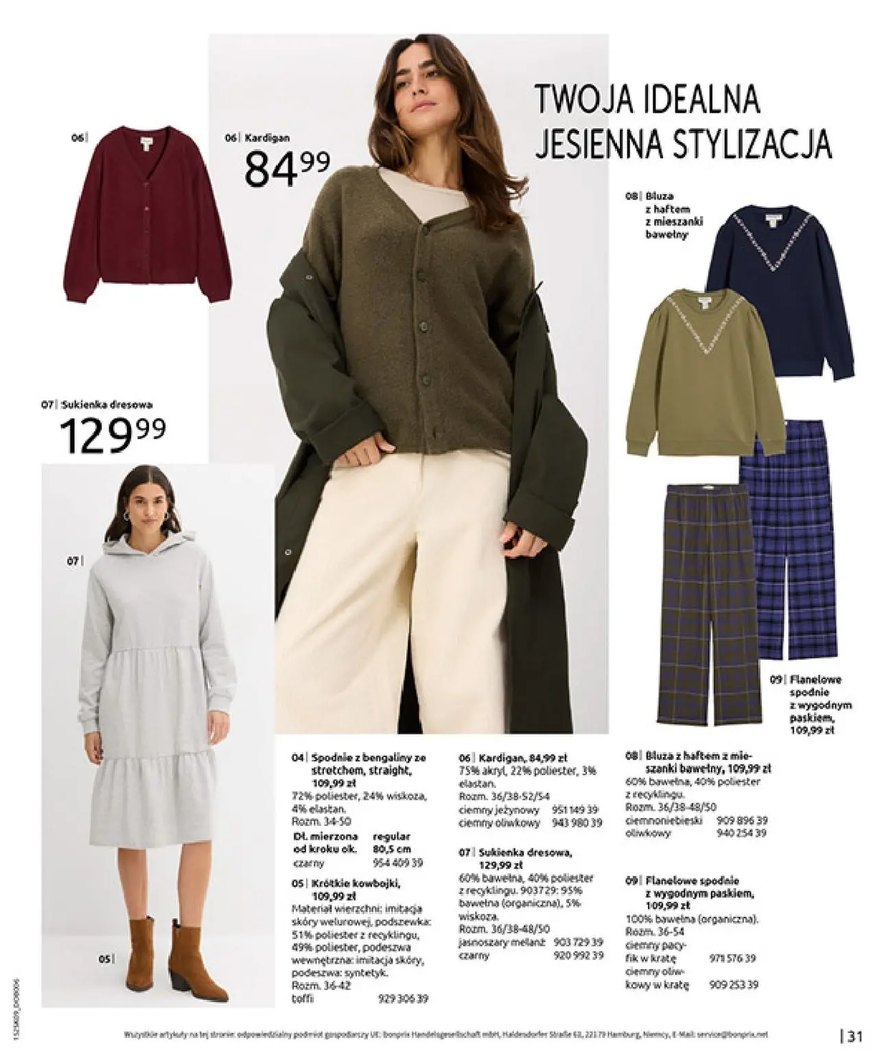 gazetka promocyjna bonprix PRZYTULNY SEZON PRZEJŚCIOWY - Strona 33