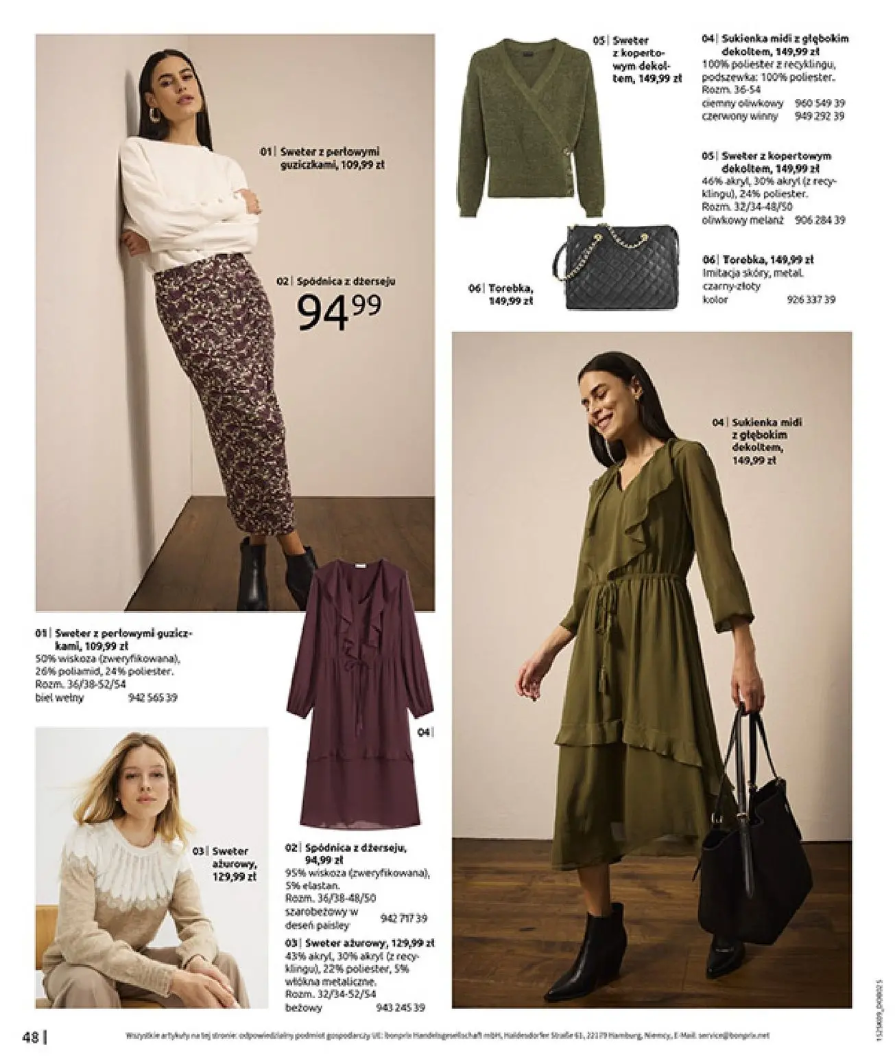 gazetka promocyjna bonprix PRZYTULNY SEZON PRZEJŚCIOWY - Strona 50
