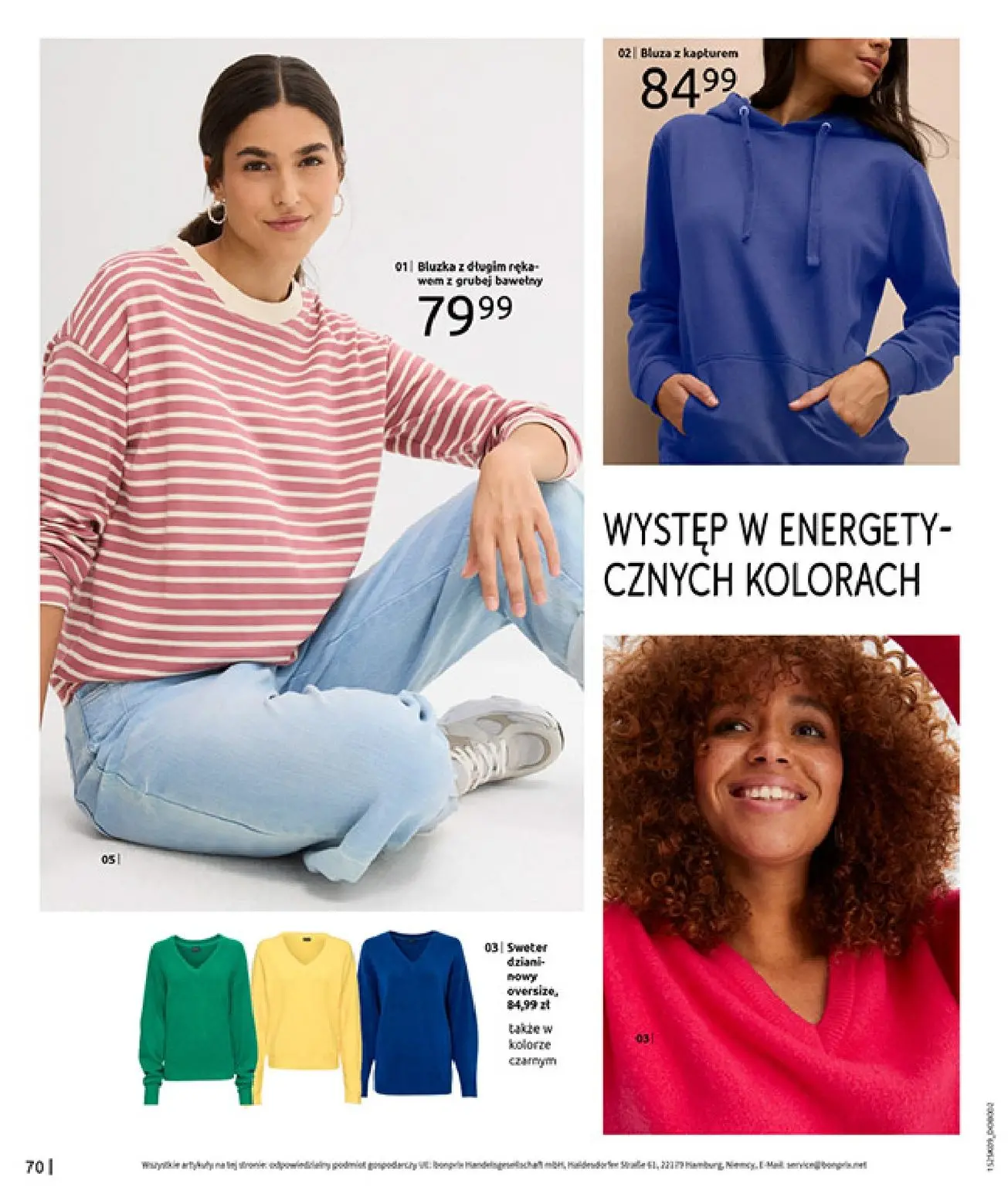 gazetka promocyjna bonprix PRZYTULNY SEZON PRZEJŚCIOWY - Strona 72