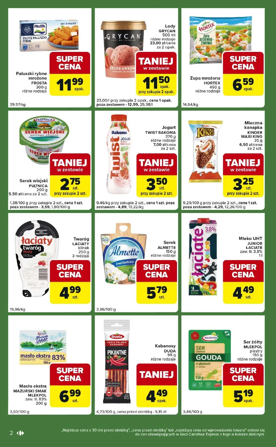 gazetka promocyjna Carrefour Express Zrób zakupy ekspresem - Strona 2