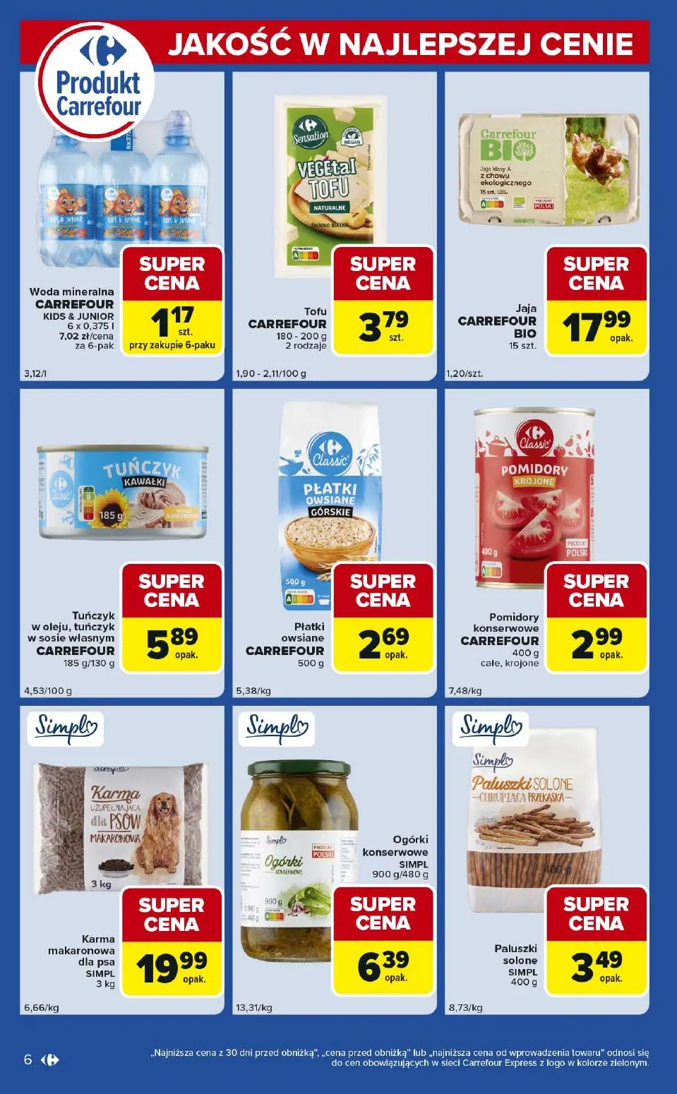 gazetka promocyjna Carrefour Express Zrób zakupy ekspresem - Strona 6