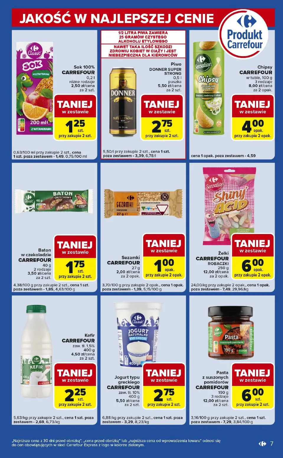 gazetka promocyjna Carrefour Express Zrób zakupy ekspresem - Strona 7