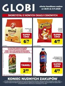 Gazetka promocyjna Globi, ważna od 2025-10-28 do 2025-11-03.