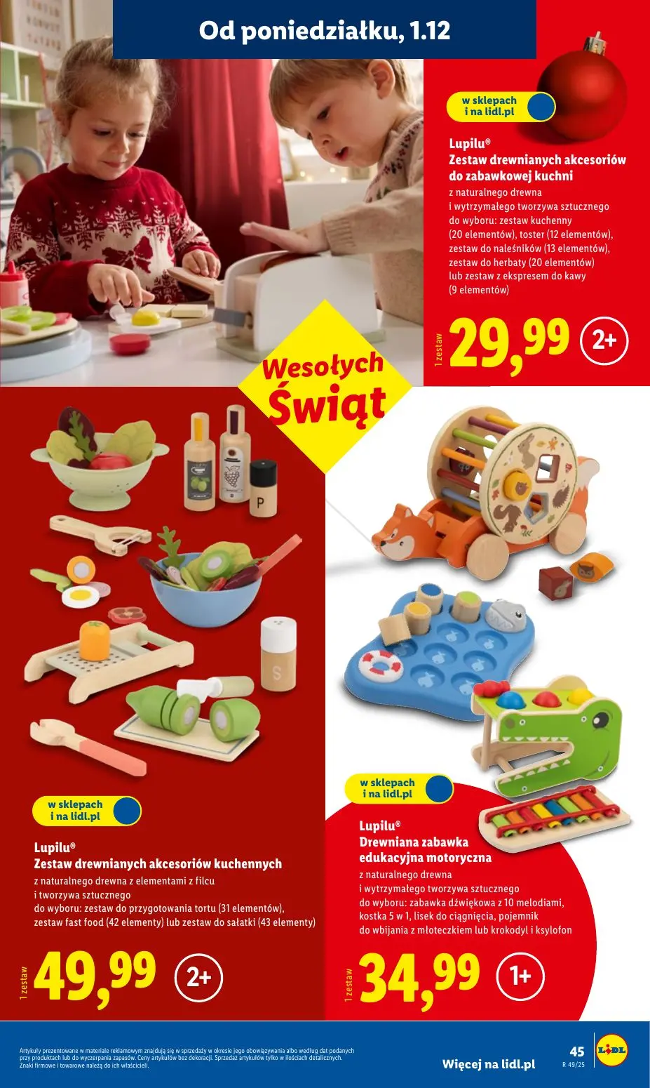 gazetka promocyjna LIDL Katalog zabawek - Strona 45