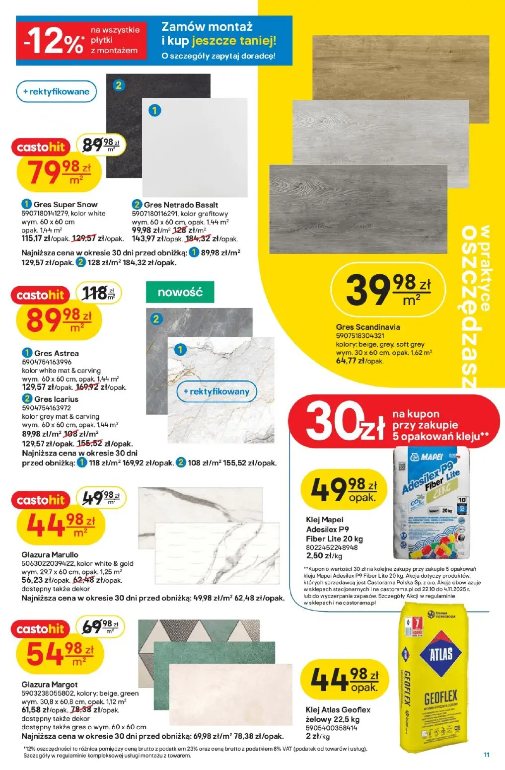gazetka promocyjna castorama Remont, moc działania - Strona 11