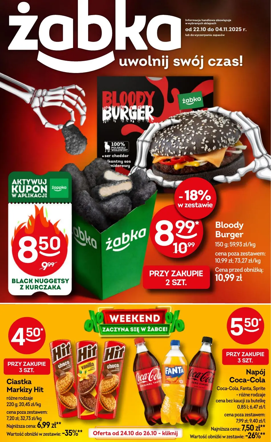 gazetka promocyjna Żabka Uwolnij swój czas! - Strona 1