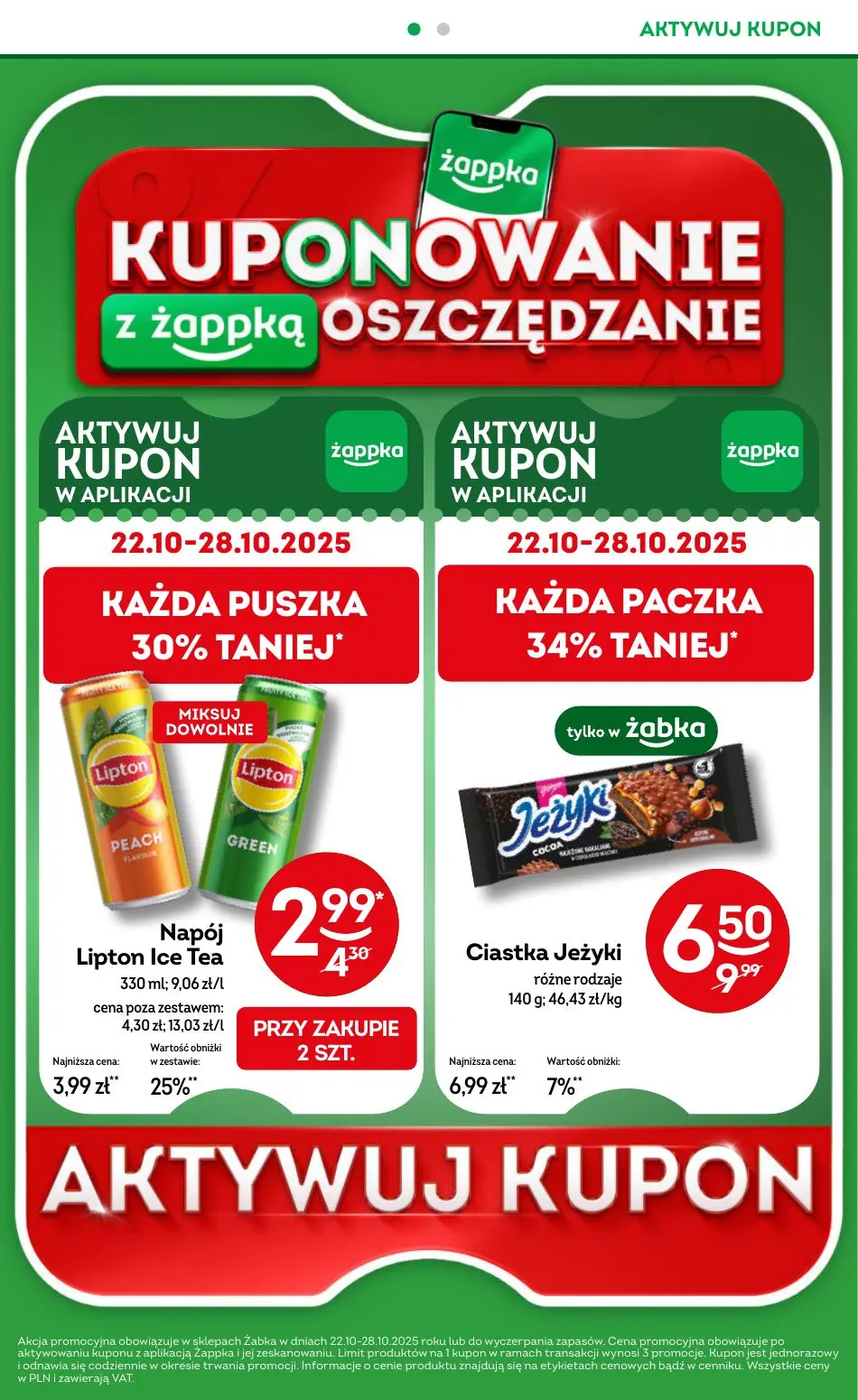 gazetka promocyjna Żabka Uwolnij swój czas! - Strona 30