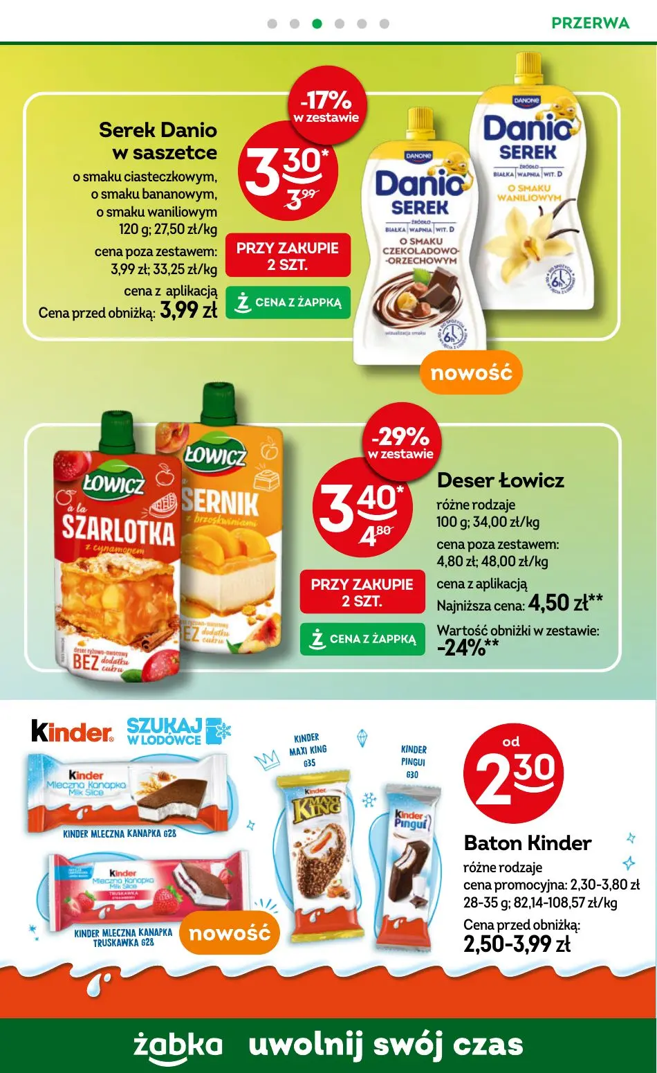 gazetka promocyjna Żabka Uwolnij swój czas! - Strona 50