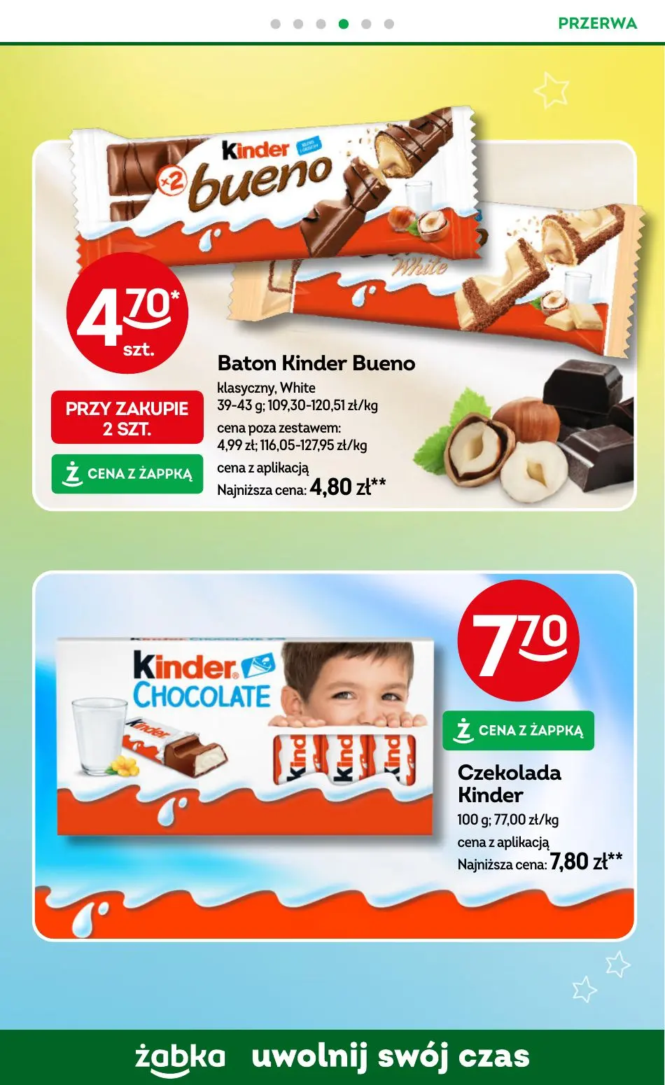 gazetka promocyjna Żabka Uwolnij swój czas! - Strona 51