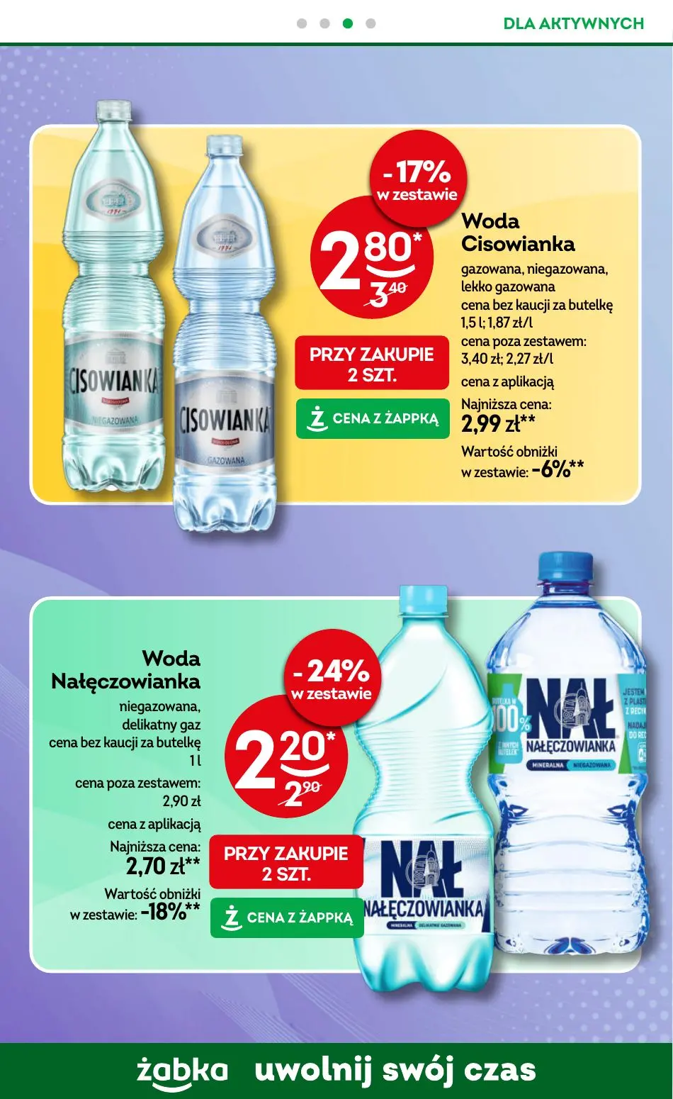 gazetka promocyjna Żabka Uwolnij swój czas! - Strona 58