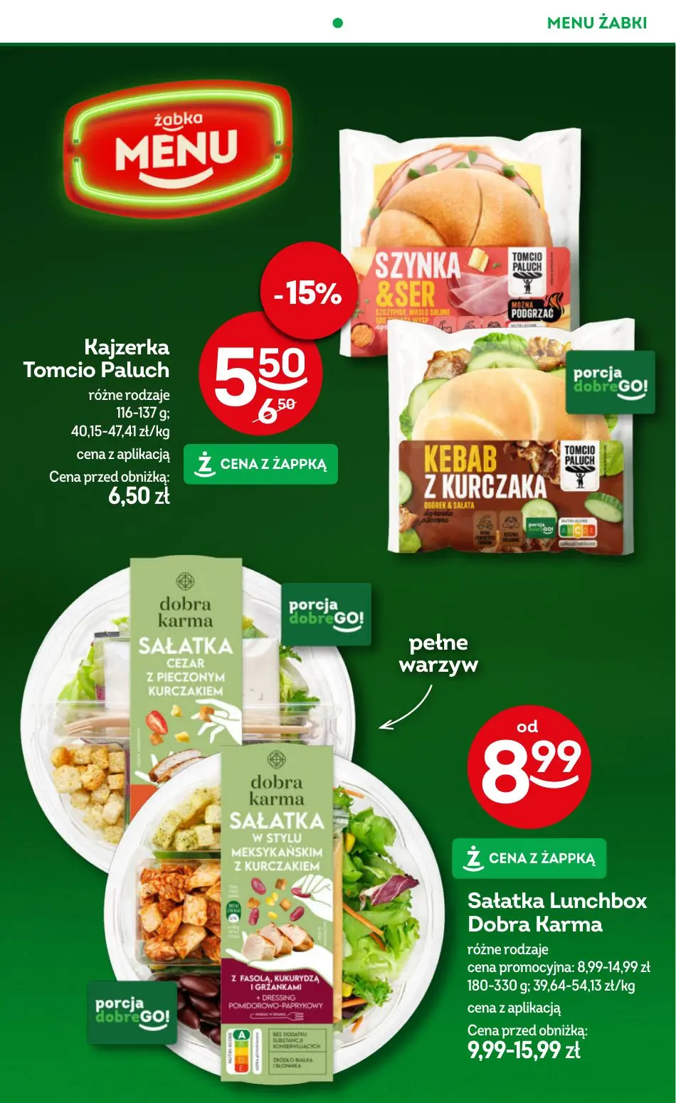 gazetka promocyjna Żabka Uwolnij swój czas! - Strona 60