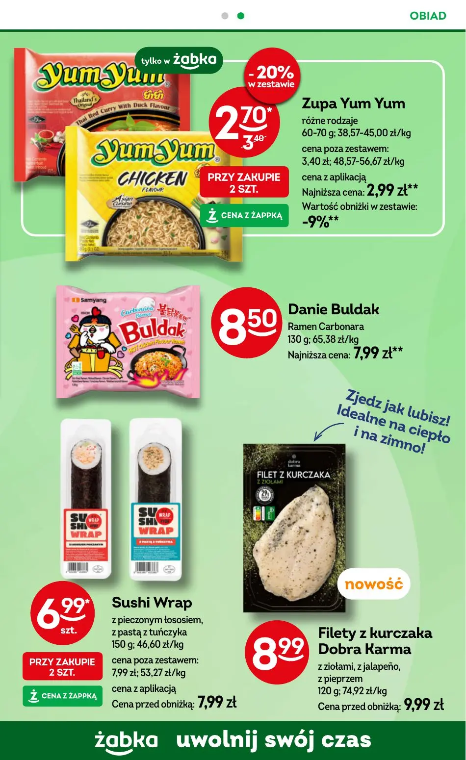 gazetka promocyjna Żabka Uwolnij swój czas! - Strona 67