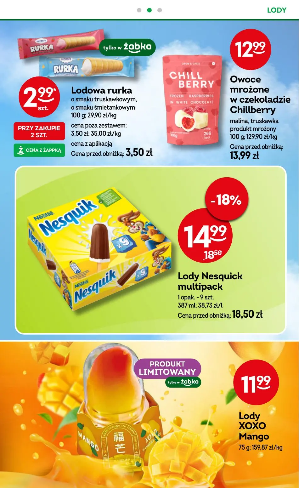gazetka promocyjna Żabka Uwolnij swój czas! - Strona 69