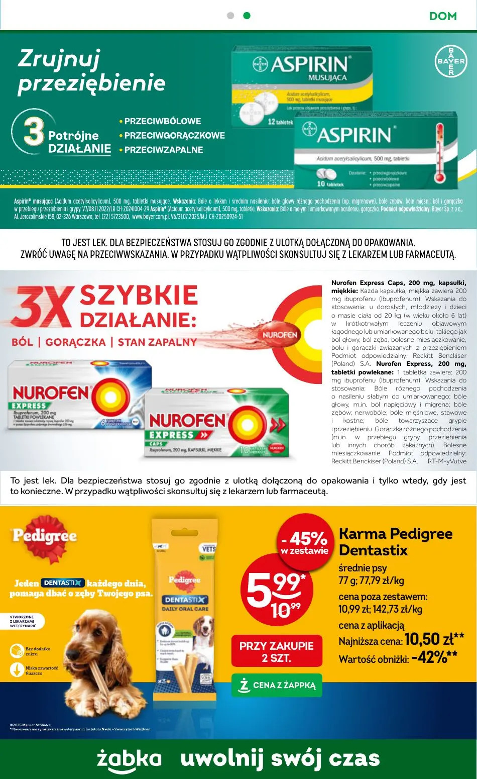 gazetka promocyjna Żabka Uwolnij swój czas! - Strona 73