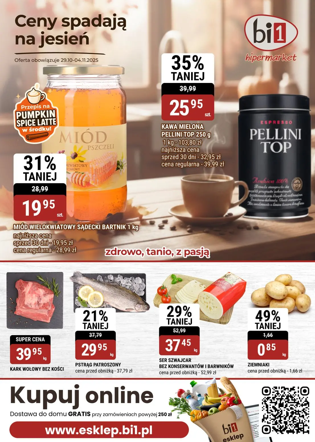 gazetka promocyjna bi1 Bielsko-Biała, Czeladź, Legnica, Wałbrzych - Strona 1