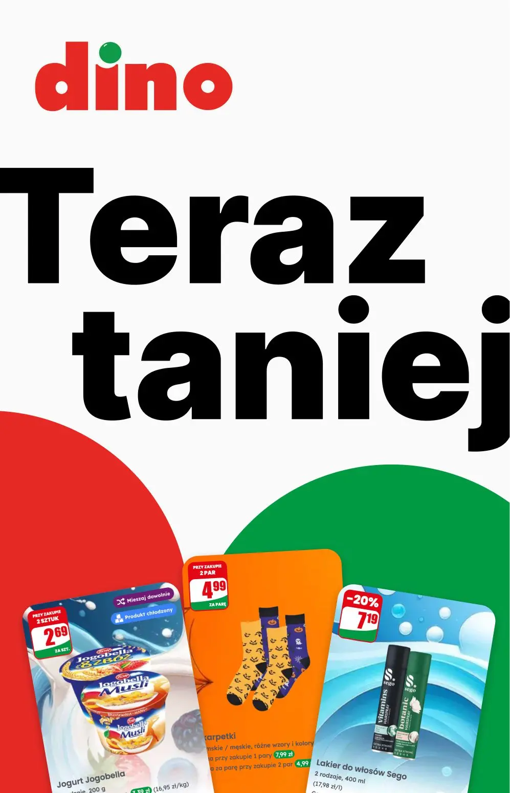 gazetka promocyjna dino Teraz taniej - Strona 1