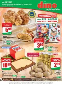 Gazetka promocyjna dino, ważna od 2025-10-29 do 2025-11-04.