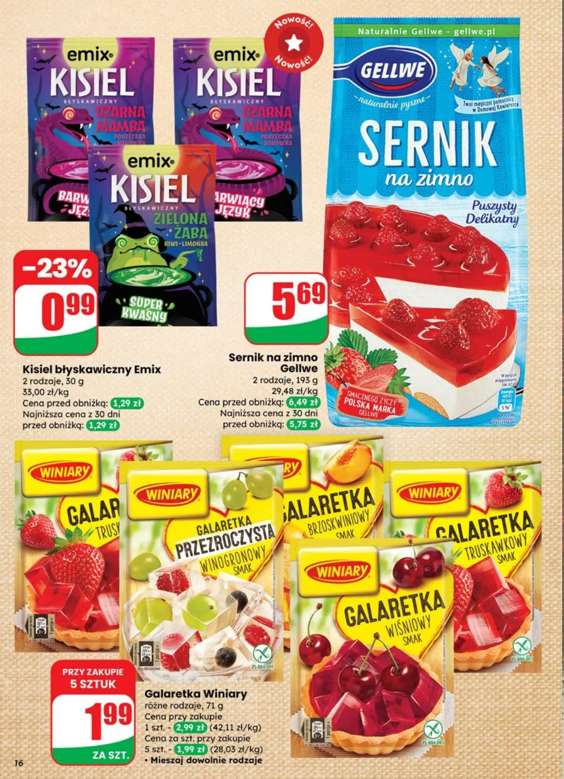 gazetka promocyjna dino Markety czynne dłużej - Strona 16