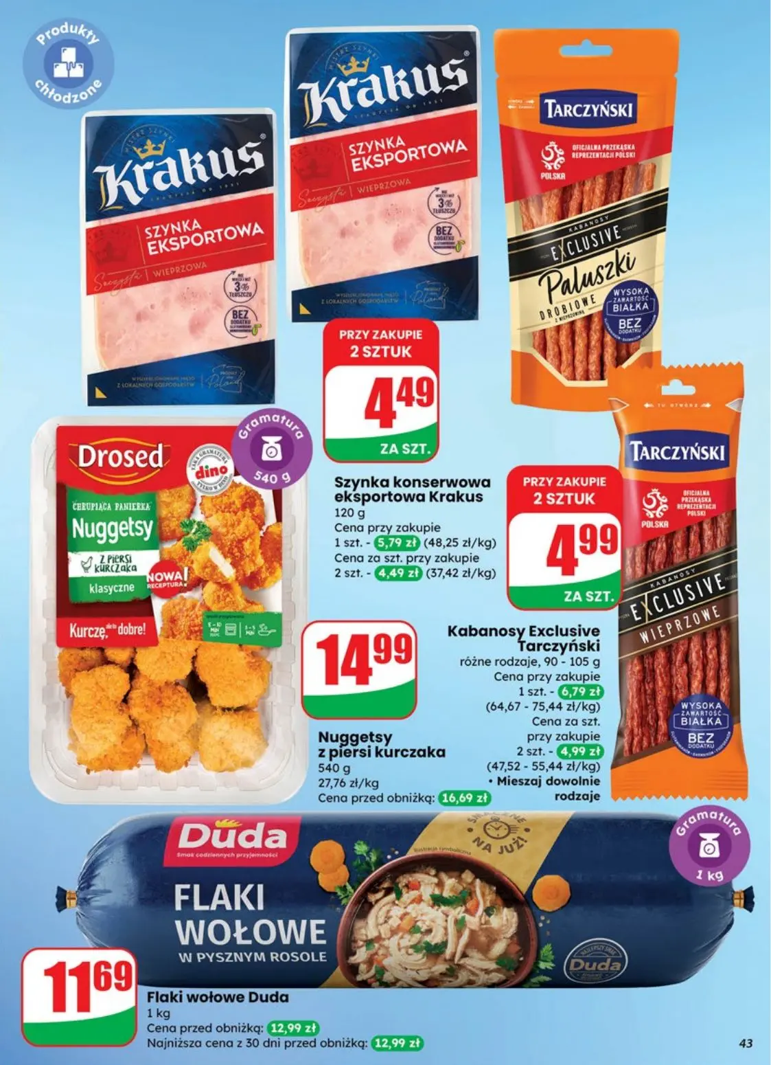 gazetka promocyjna dino Markety czynne dłużej - Strona 43