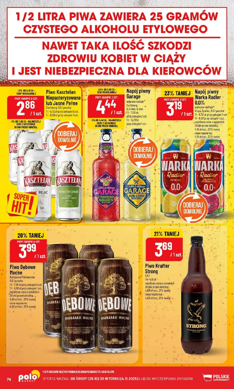 gazetka promocyjna POLOmarket Do Polo po Superhity tygodnia - Strona 74
