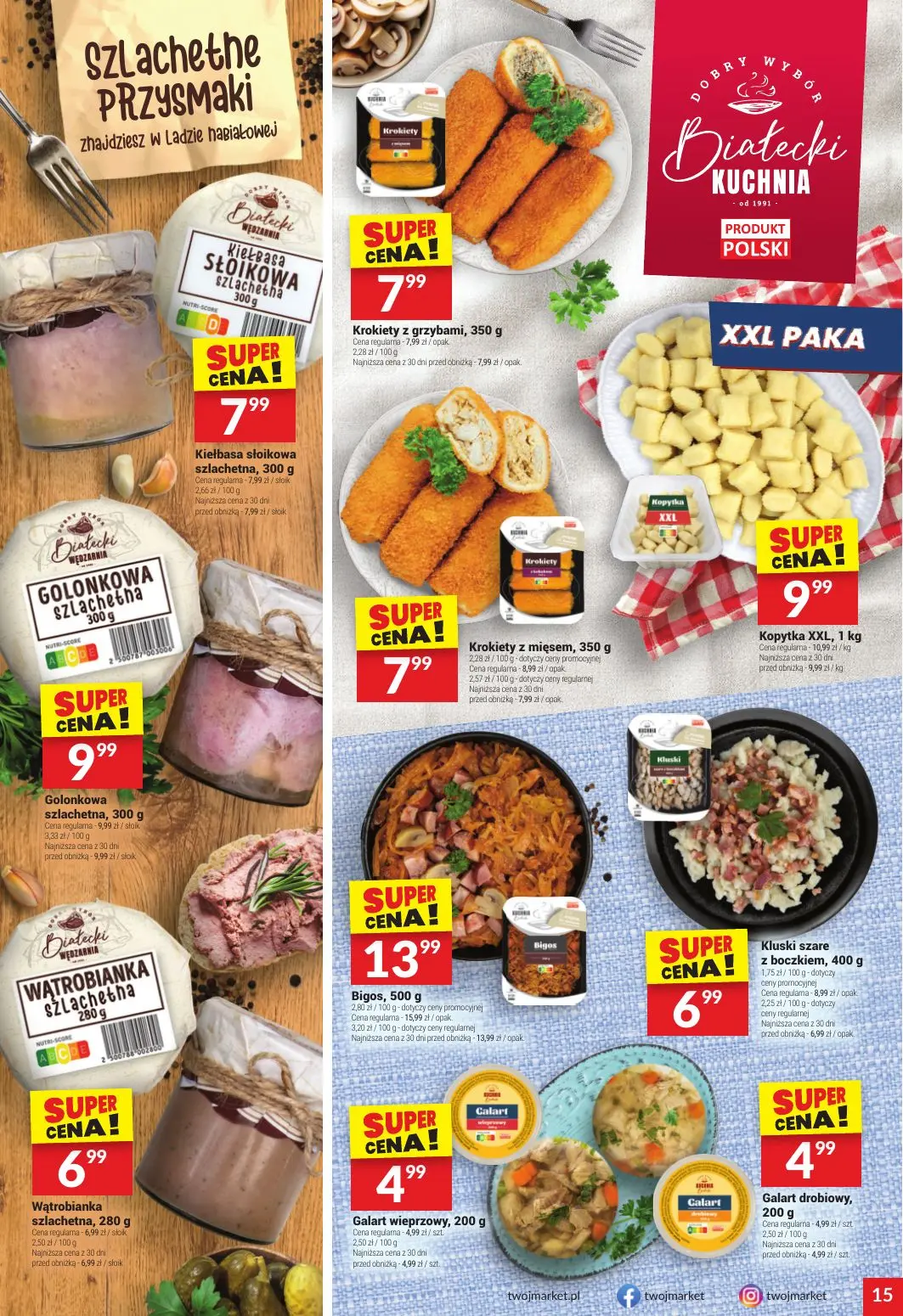 gazetka promocyjna Twój Market Zawsze po drodze! - Strona 15