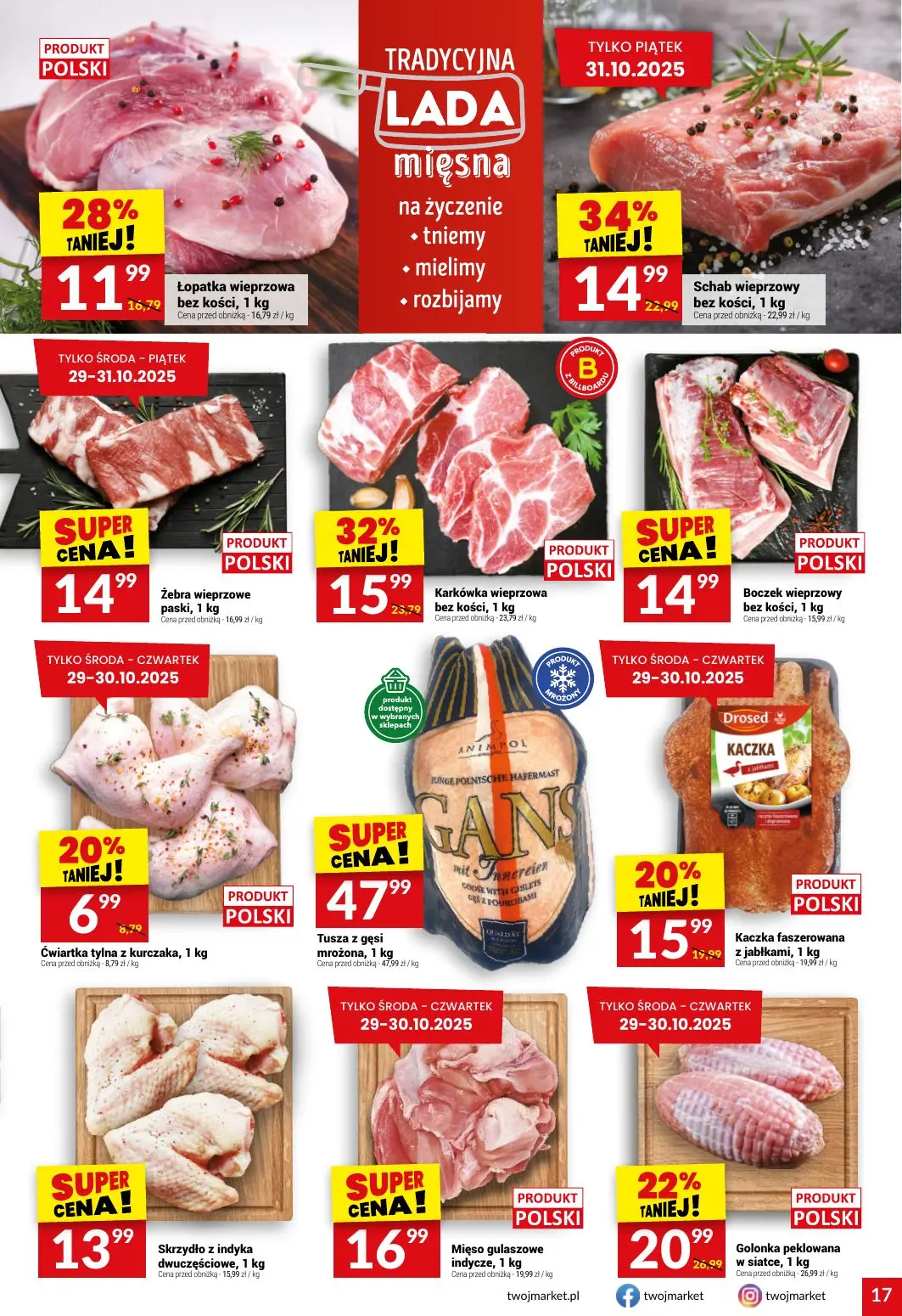 gazetka promocyjna Twój Market Zawsze po drodze! - Strona 17