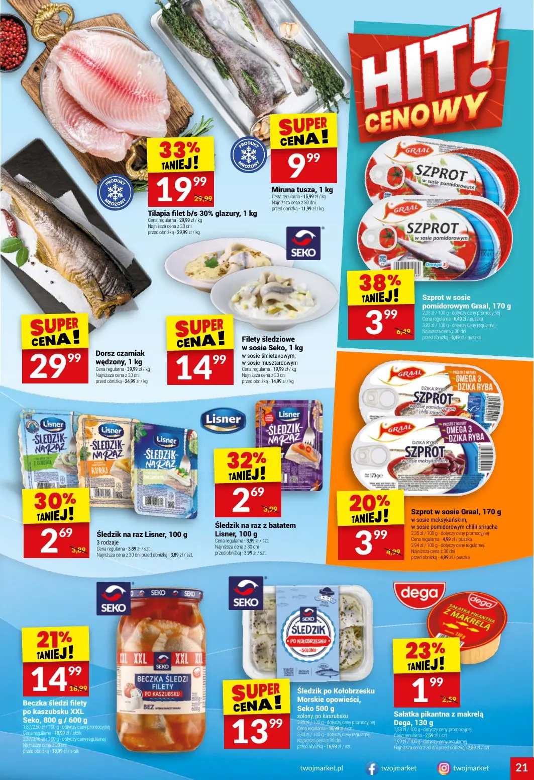 gazetka promocyjna Twój Market Zawsze po drodze! - Strona 21
