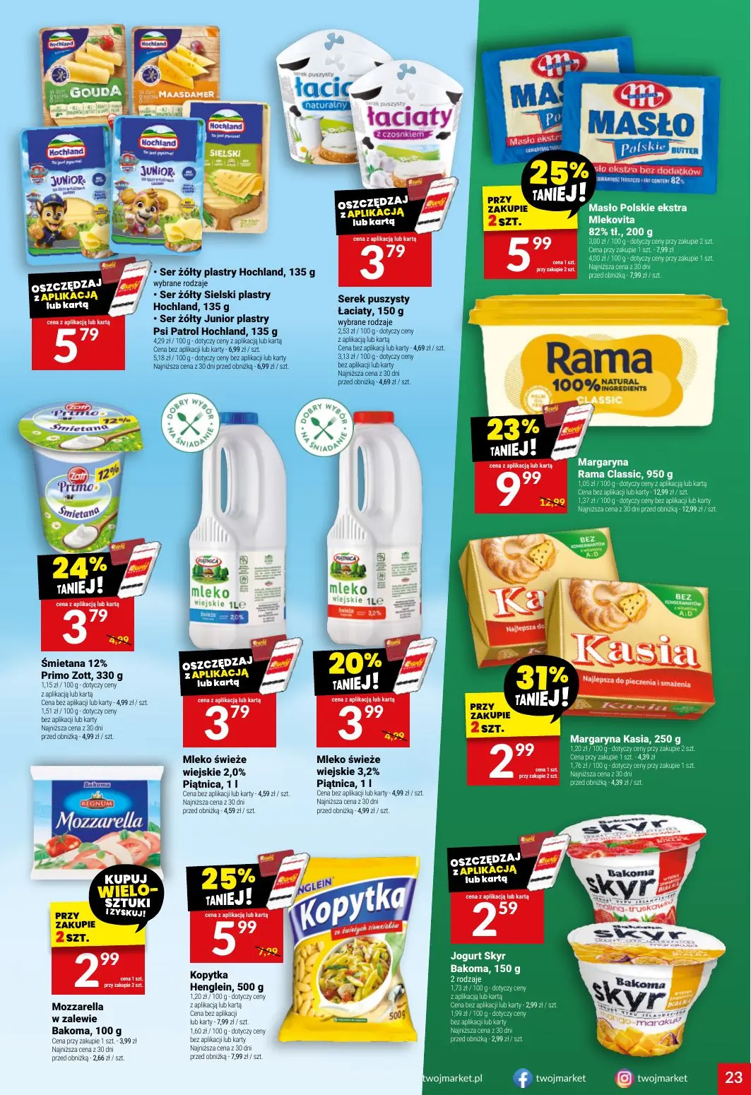 gazetka promocyjna Twój Market Zawsze po drodze! - Strona 23