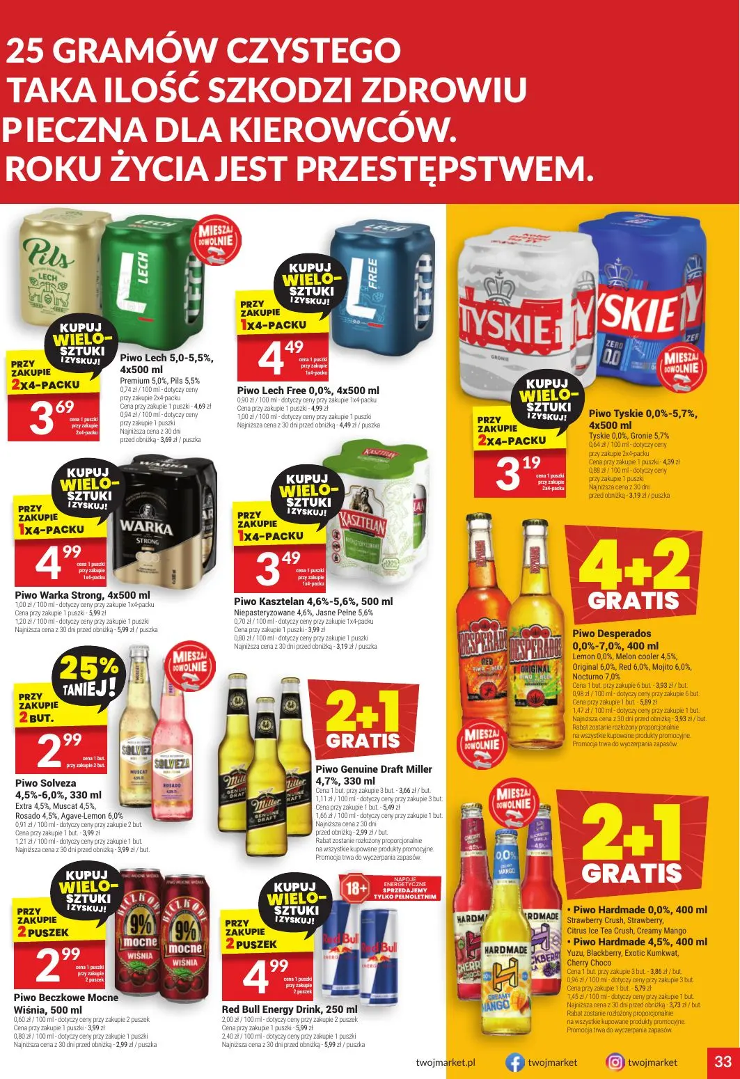 gazetka promocyjna Twój Market Zawsze po drodze! - Strona 33