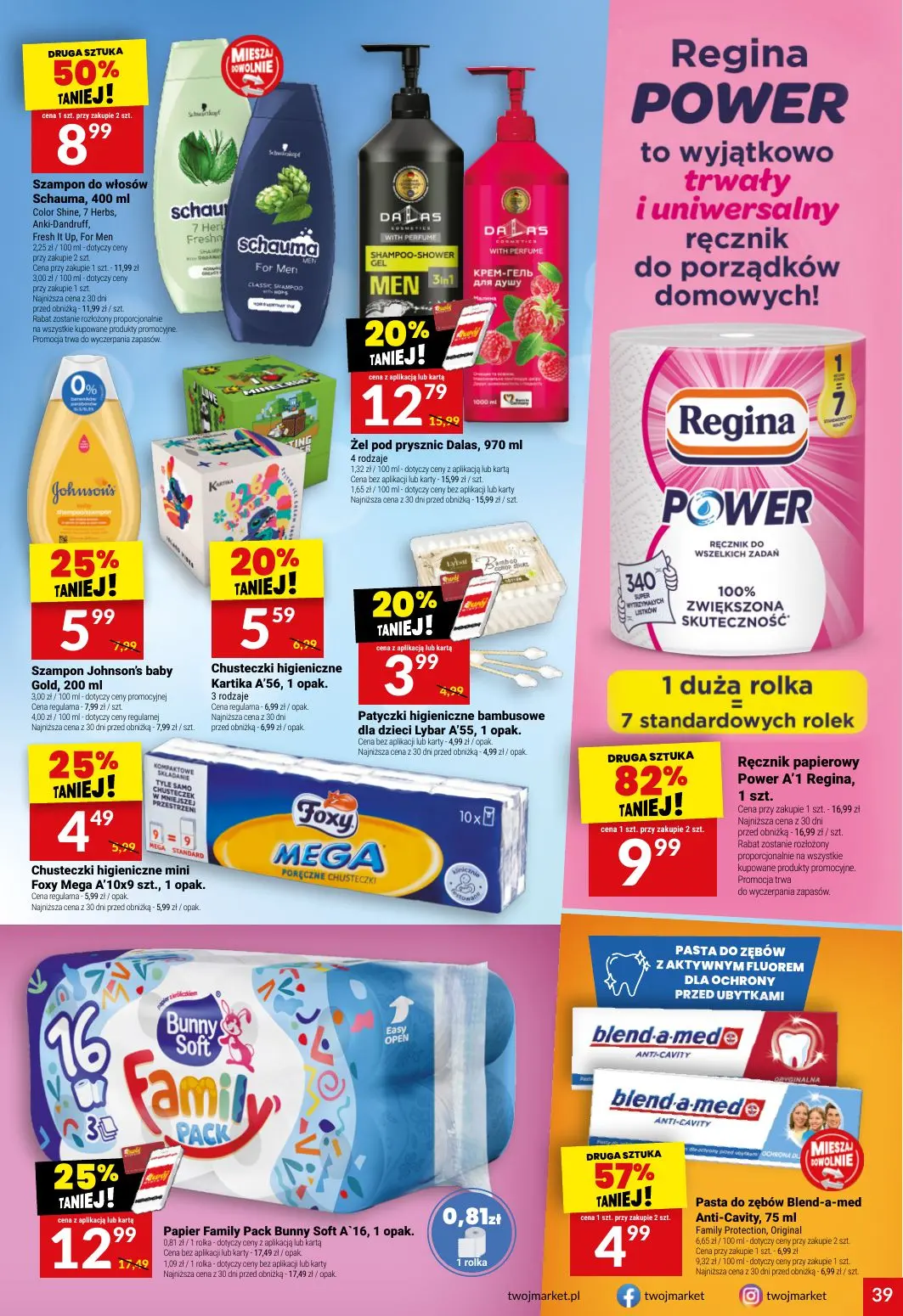 gazetka promocyjna Twój Market Zawsze po drodze! - Strona 39