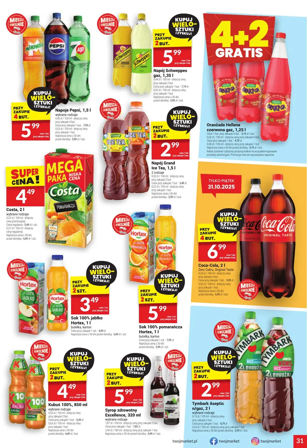 gazetka promocyjna Twój Market Zawsze po drodze! - Strona 32