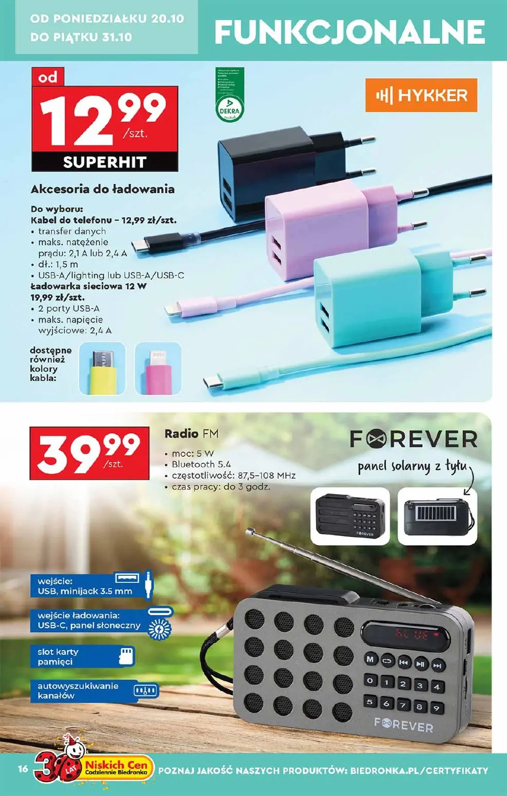 gazetka promocyjna Biedronka Hity i inspiracje - Strona 16