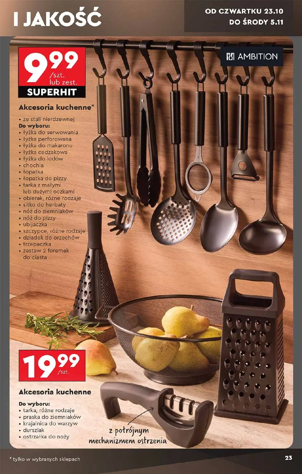 gazetka promocyjna Biedronka Hity i inspiracje - Strona 23