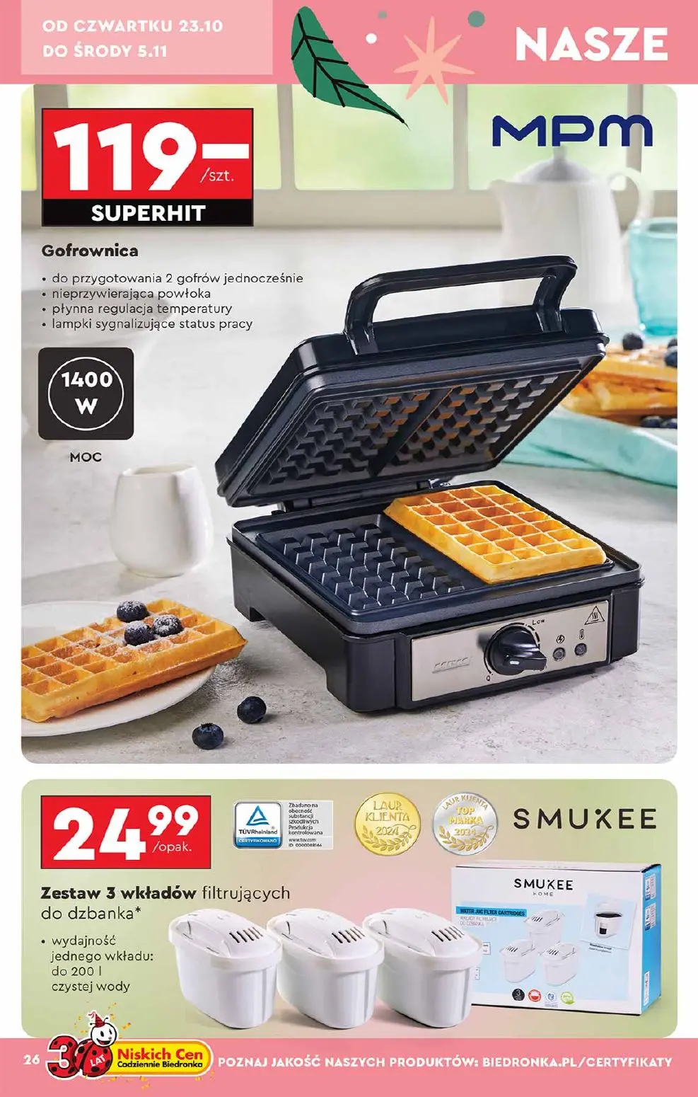 gazetka promocyjna Biedronka Hity i inspiracje - Strona 26