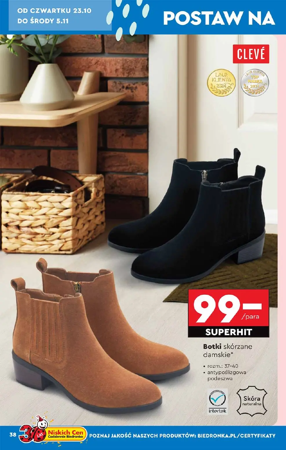 gazetka promocyjna Biedronka Hity i inspiracje - Strona 38