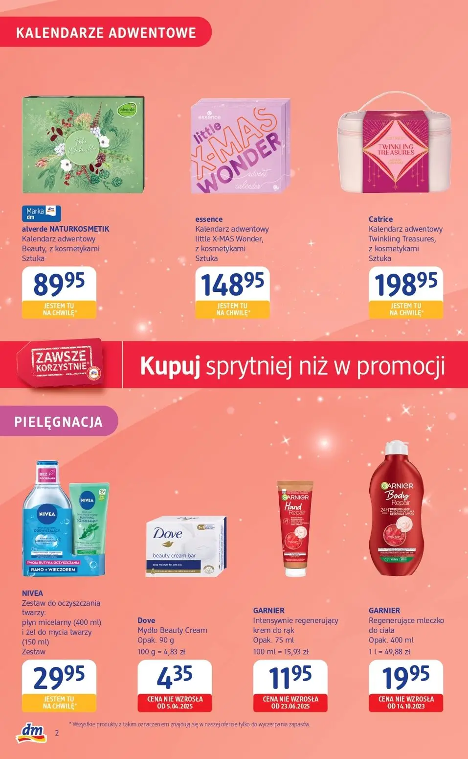 gazetka promocyjna Drogeria dm Kupuj sprytniej niż w promocji - Strona 2