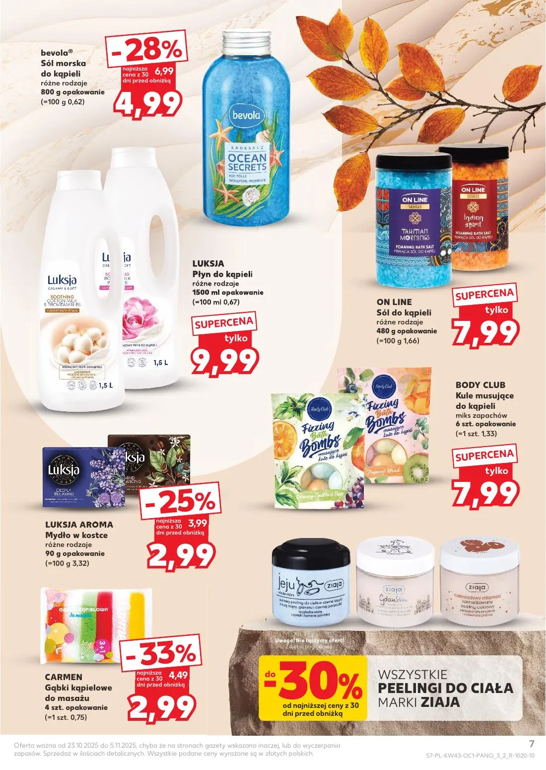 gazetka promocyjna Kaufland Drogeria jesiennych okazji - Strona 7