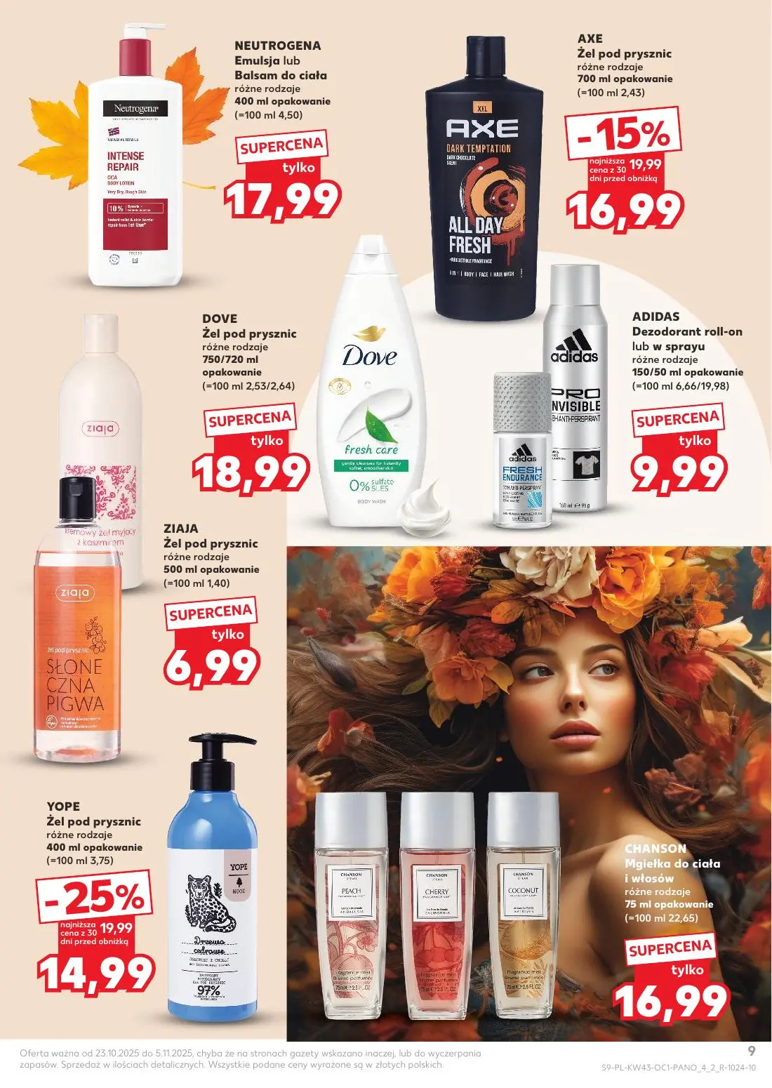 gazetka promocyjna Kaufland Drogeria jesiennych okazji - Strona 9