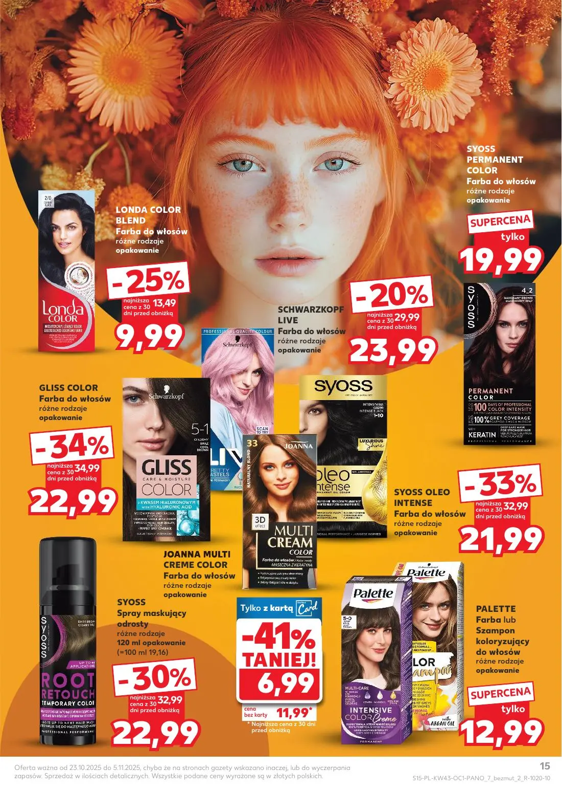 gazetka promocyjna Kaufland Drogeria jesiennych okazji - Strona 15