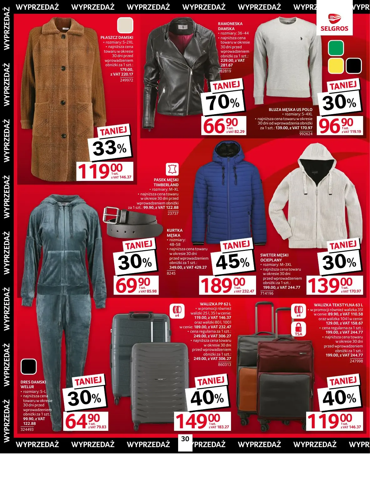gazetka promocyjna SELGROS Oferta Przemysłowa - Strona 32