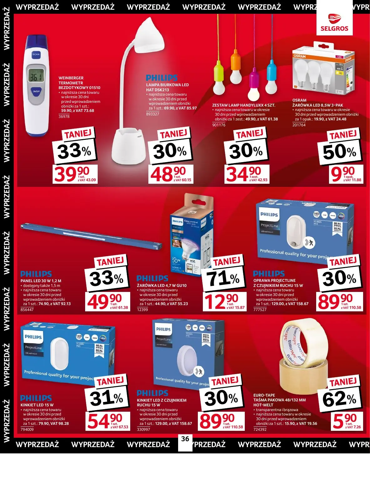 gazetka promocyjna SELGROS Oferta Przemysłowa - Strona 38