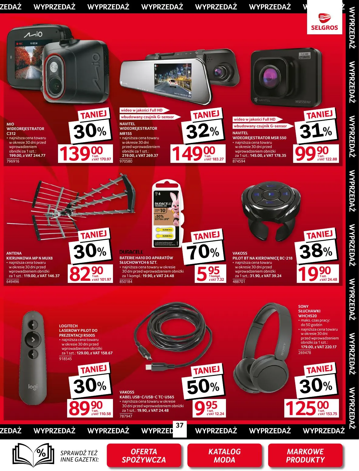 gazetka promocyjna SELGROS Oferta Przemysłowa - Strona 39