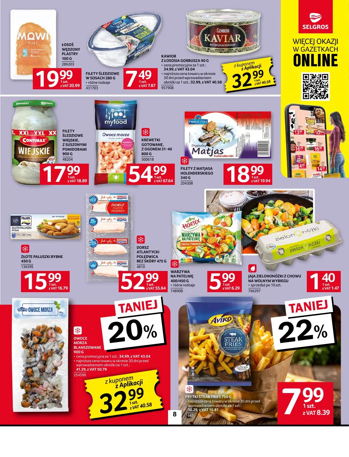gazetka promocyjna SELGROS Oferta Spożywcza - Strona 8